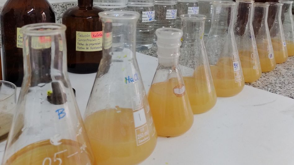 Laboratorio de CEAL Agua donde se realizan los análisis fisicoquímicos. FOTO: GENTILEZA CEAL