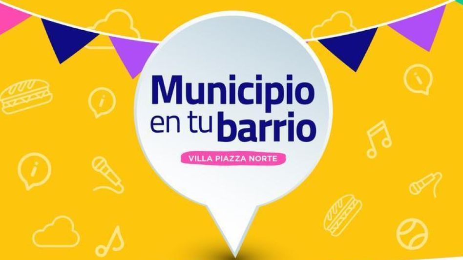 El "Municipio en tu barrio", en Villa Piazza Norte
