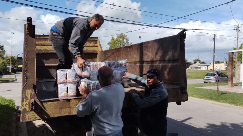 Donación de harina para comisiones vecinales