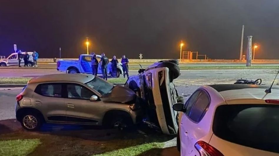 Tragedia en Mar del Plata: automovilista borracho atropelló y mató a dos motociclistas