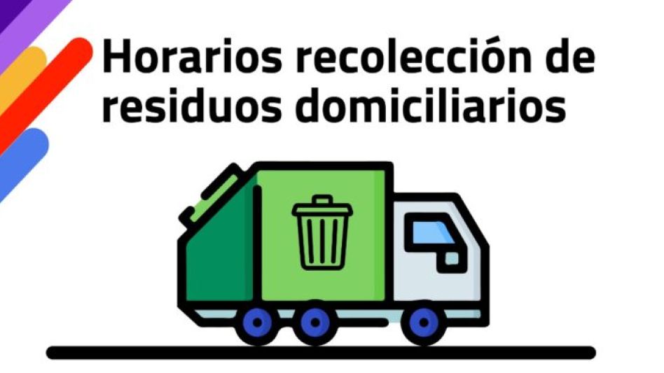 Cronograma de recolección de residuos domiciliarios
