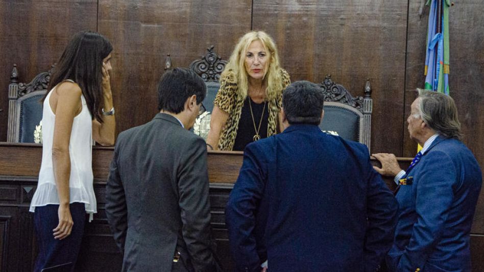 Alejandra Raverta, la jueza que intervino en este debate y anunciará hoy la pena que le impone a Néstor Hirtz. NACHO CORREA