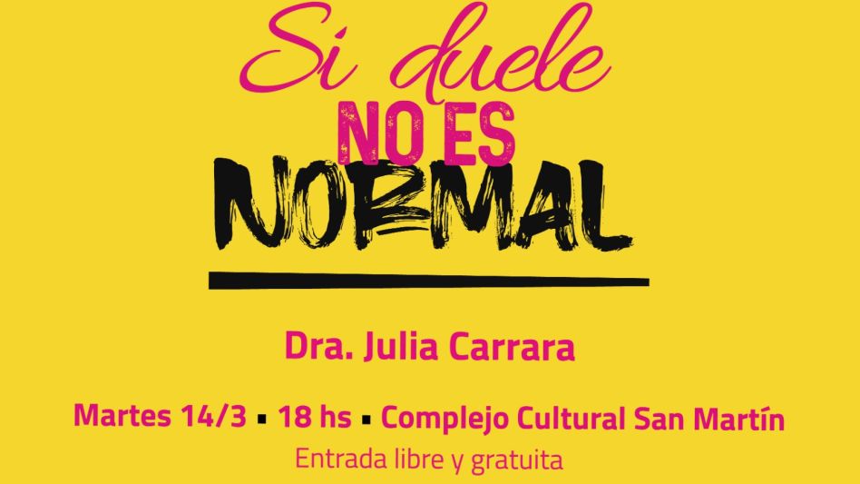 Charla sobre endometriosis