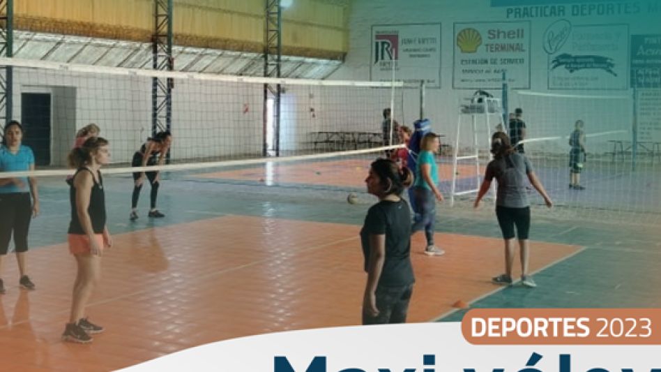 Está abierta la inscripción para las clases de maxi vóley