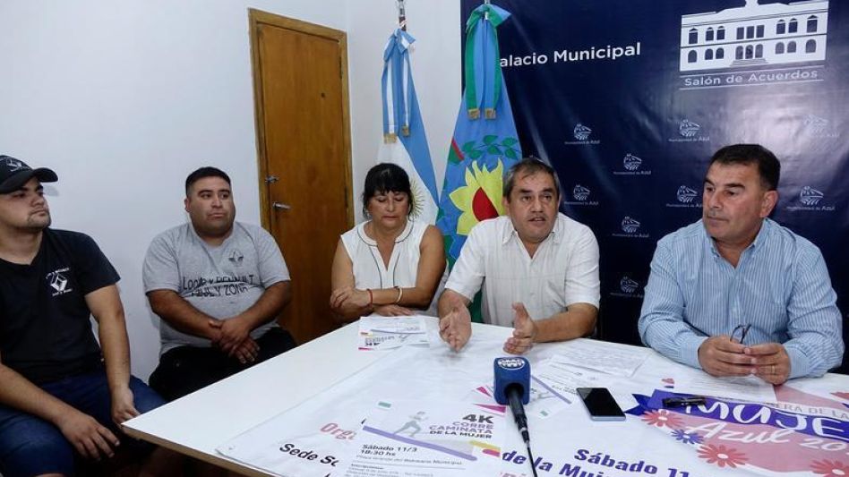 Se anunció la Correcaminata de la Mujer que organiza CESUAR, que se realizará el sábado 11 de marzo.  GENTILEZA PRENSA MUNICIPAL