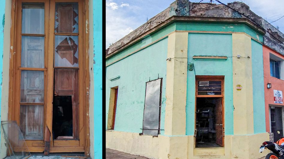 El Jilguerito, la forrajera donde ayer se produjo este robo.  NACHO CORREA