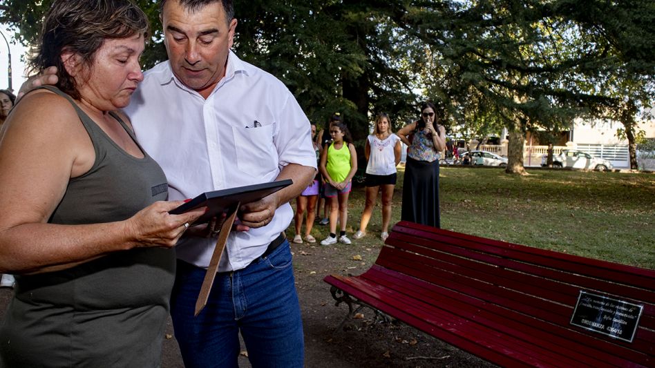 El intendente Bertellys encabezó el acto realizado en el Banco Rojo, en el Parque Municipal.