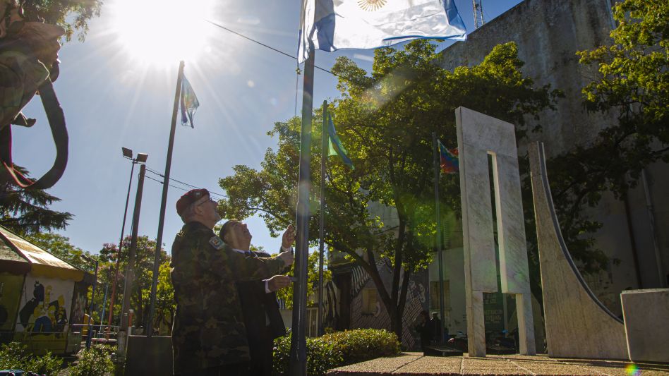 El acto central se realizará el domingo a las 9,30 en el monumento de Plaza Alsina.  ARCHIVO/NACHO CORREA