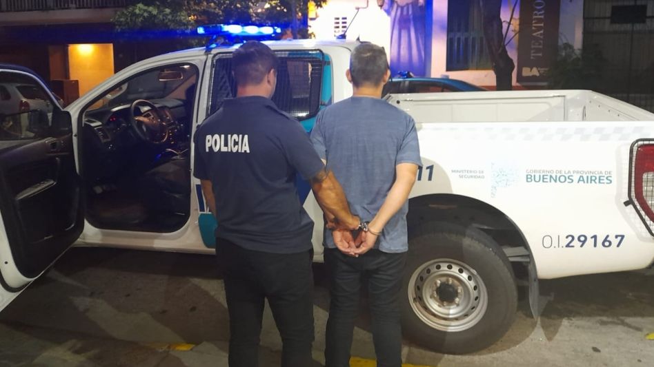 El presunto abusador fue detenido en CABA a fines de enero pasado. Semanas después su imputación se agravó por otra denuncia.   POLICÍA COMUNAL/GENERAL ALVEAR/ARCHIVO