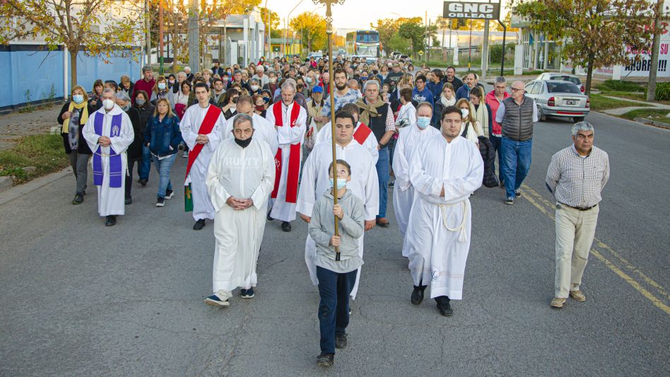 Hoy habrá diferentes procesiones, bendición de ramos y misas. Foto: ARCHIVO EL TIEMPO 