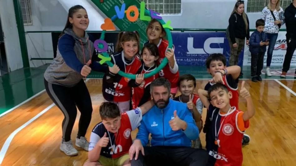 Exitoso primer encuentro de minivoley