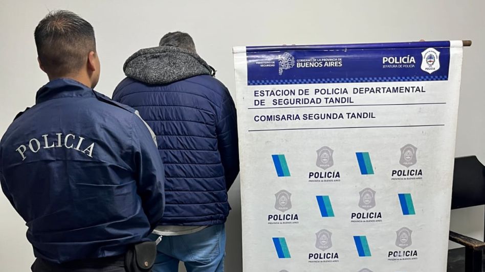 Transitoriamente, el azuleño condenado por este caso de violencia de género permanece en la Seccional Primera de Tandil.  EPDS TANDIL/PBA