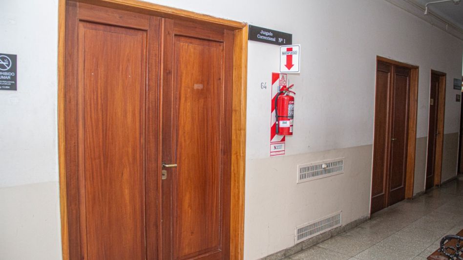 El Juzgado Correccional 1 fue escenario de este debate que días atrás finalizó con la condena para un hombre. Ese fallo, de quedar firme, derivará en que el encausado vaya a prisión. FOTO: NICO MURCIA