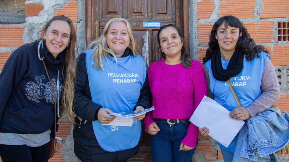 Relevamientos en Barrios Populares azuleños