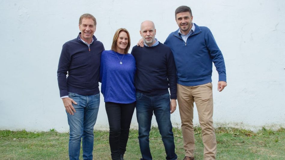 Podemos Azul mantuvo un encuentro con Larreta y Santilli