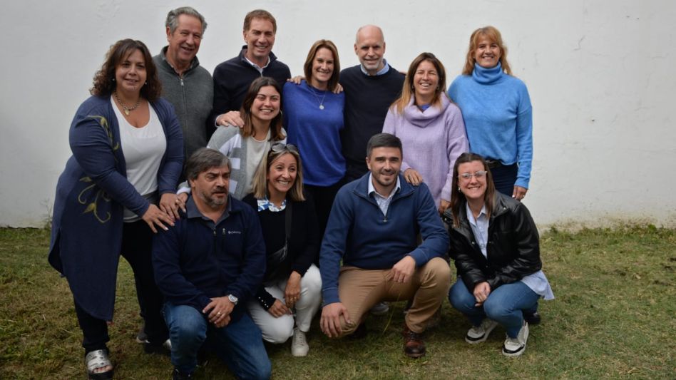 Podemos Azul mantuvo un encuentro con Larreta y Santilli