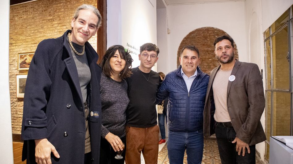 Parte del staff que se encontró en el López Claro el pasado sábado.   PRENSA MUNICIPAL/LUCAS TEDESCO 