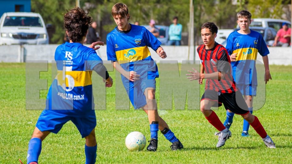 Boca Juniors recibió a Independiente en el Ricardo Infantino. El xeneize se impuso en los tres cotejos que disputaron. Foto: Nicolás Murcia.
