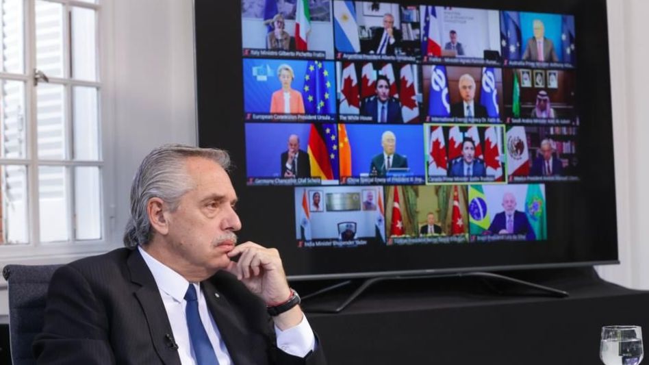 El presidente Alberto Fernández se bajó y anunció que no irá por su reelección