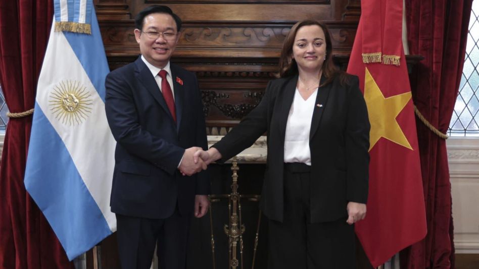 Cecilia Moreau recibió a su par de Vietnam para promover la cooperación económica y parlamentaria entre ambos países