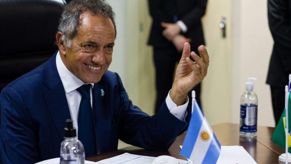 Scioli, de vuelta en el ruedo electoral con discurso moderado.   AGENCIA DIB