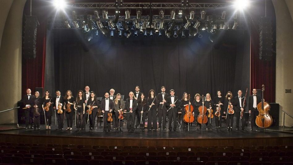 La orquesta Sinfónica de Olavarría Maestro Mario Patané.   ARCHIVO WEB 