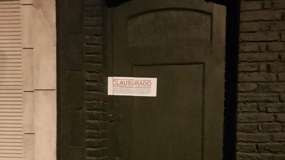Clausura preventiva de bar