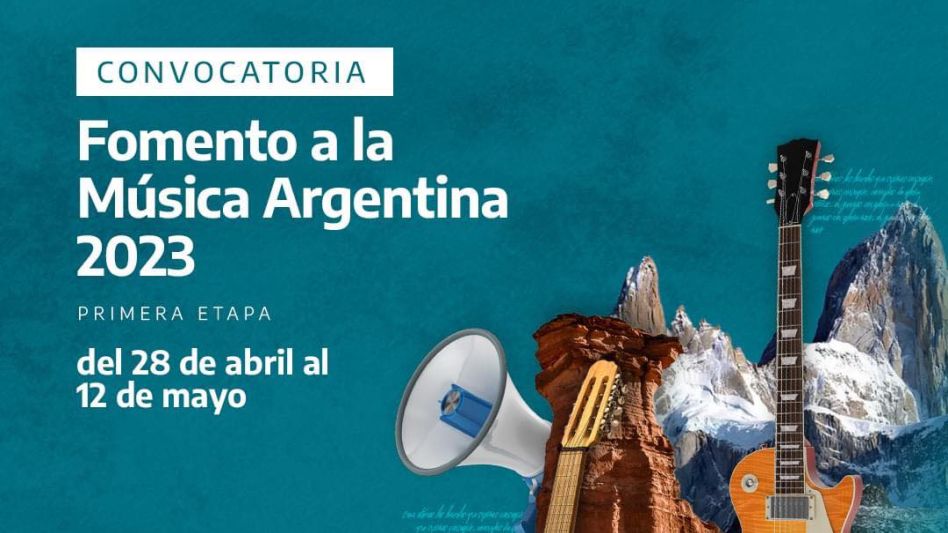 Convocatoria para el Fomento a la Música 2023