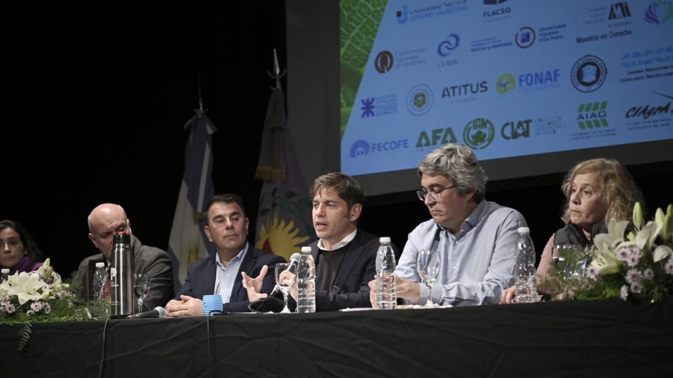 Kicillof destacó el rol de la producción para "recuperar la identidad" bonaerense