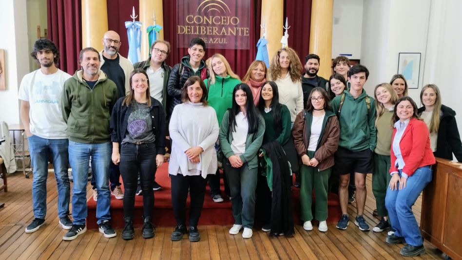 Concejo de los y las Estudiantes: reunión con alumnos del Colegio San Cayetano