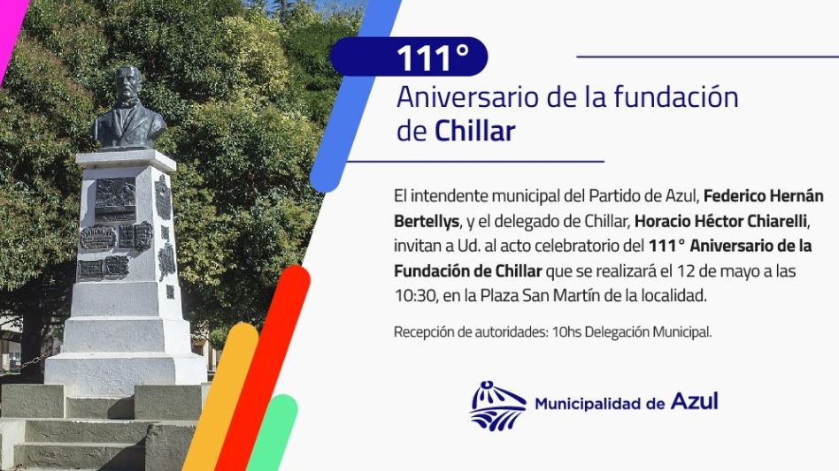 Acto por el Aniversario de Chillar