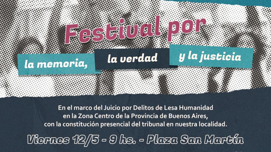 Festival por la memoria, la verdad y la justicia