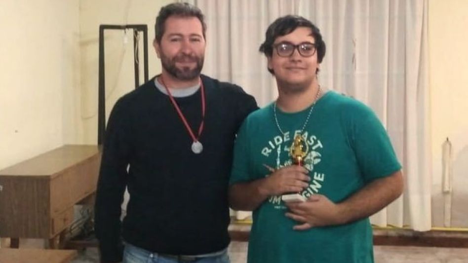 Ajedrez: Zenón Recci y Santino Pentito ganaron el torneo "Día del Trabajador" 