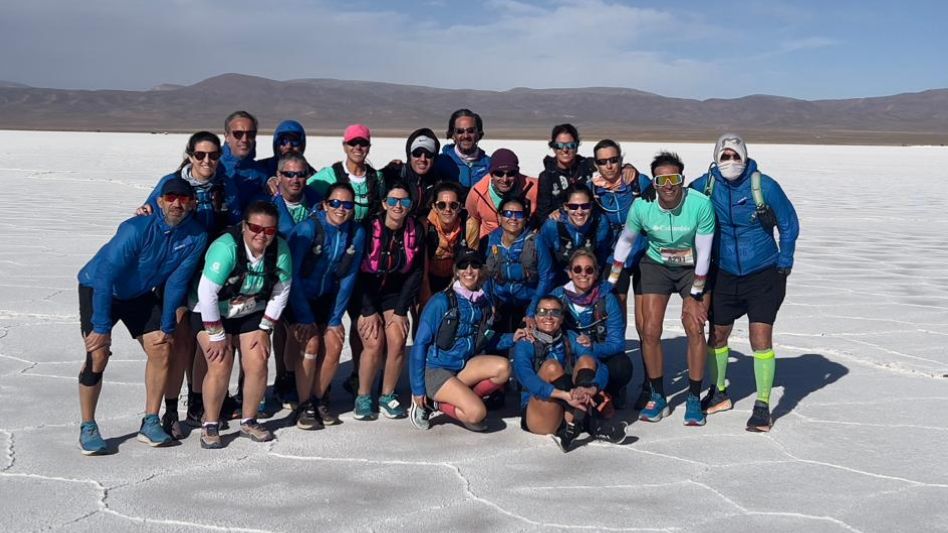 En uno de los paisajes más impactantes del país hubo una convocante carrera aventura que contó con una veintena de atletas locales. 