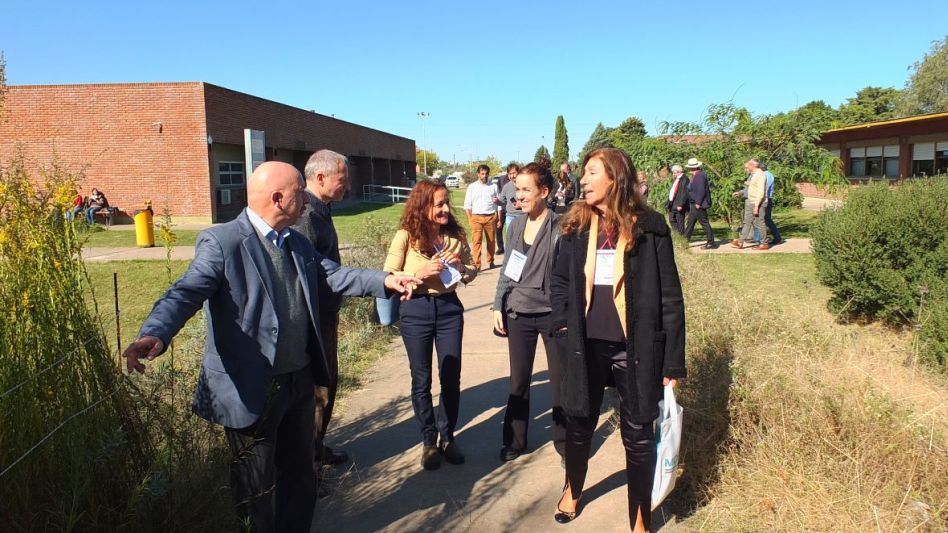 El miércoles pasado distintas autoridades nacionales y provinciales recorrieron el campus donde funciona la Facultad de Agronomía de la UNICEN en esta ciudad.  FACULTAD DE AGRONOMÍA