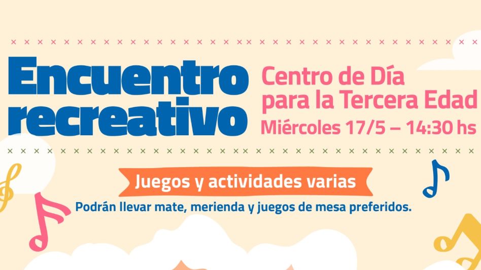 Encuentro recreativo para la Tercera Edad