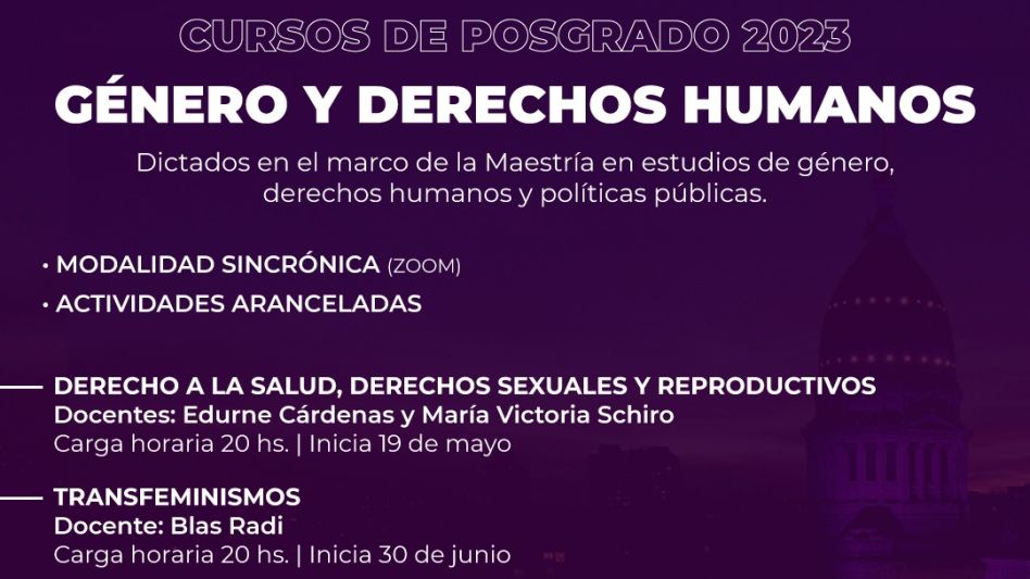 Cursos de Posgrado en Facultad de Derecho de Azul