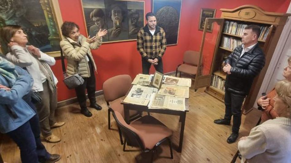 Recorrida del Intendente por el Museo López Claro.   PRENSA MUNICIPAL  