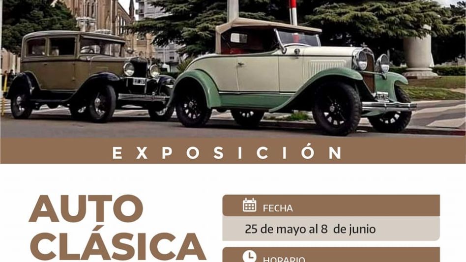 Se realizará la exposición "Auto Clásica Azul 2023" 