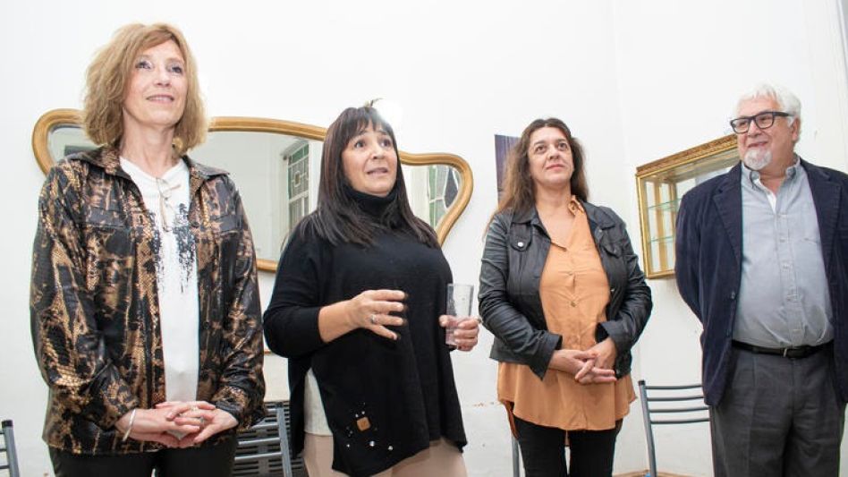 Adriana Abadie, María Laura Recci, Adriana Torchia y Miguel Angel Santagada. FOTO: NACHO CORREA 