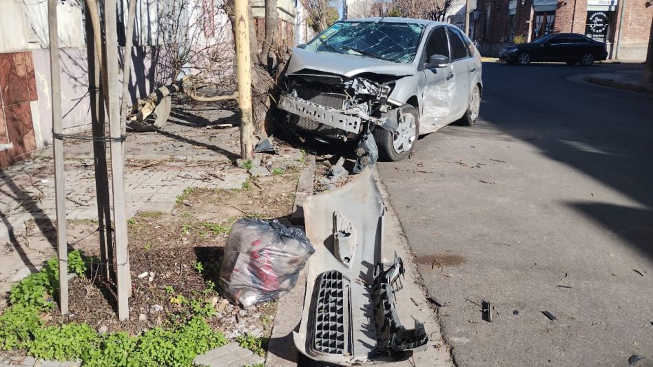 Fuerte accidente durante este sábado