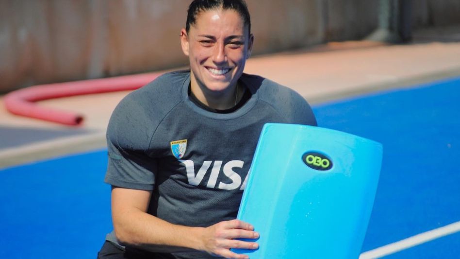 Con Clara Barbieri presente, Las Leonas le ganaron a China en la última jugada. Foto: archivo - Gentileza Instagram Clara Barberi.
