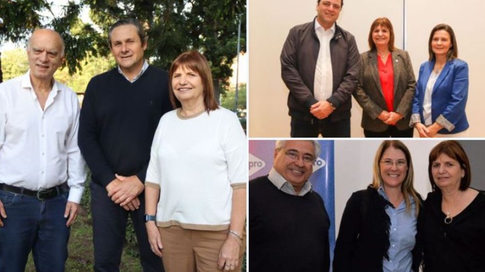 Bullrich y Grindetti siguen sumando apoyos de intendentes bonaerenses a sus precandidaturas