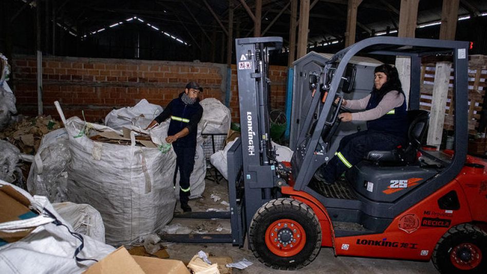 Es una política ambiental clara que busca cuidar a los recuperadores para que no haya más trabajadores en los basurales, afirmaron los recicladores.  PRENSA MUNICIPAL