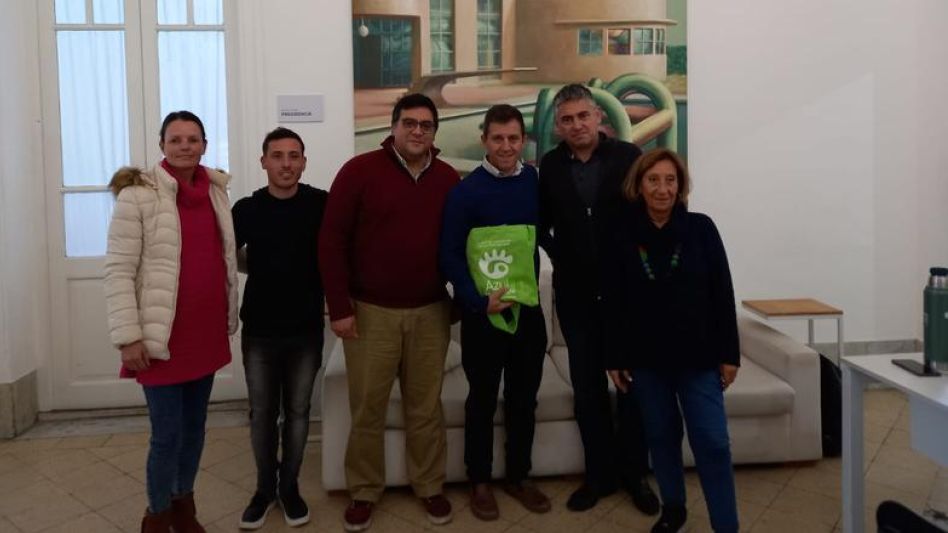 Integrantes del Comité Directivo Azul Ciudad Cervantina CoDACC.