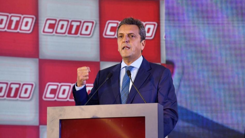 Sergio Massa: "La Patria se construye con empresarios que tengan la vocación de crecer en el país"