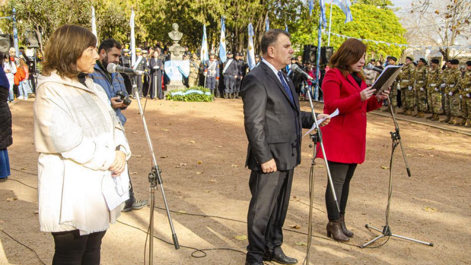 Día de la Bandera: se realizó el acto conmemorativo