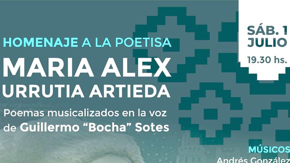 Homenaje a María Alex Urrutia Artieda 