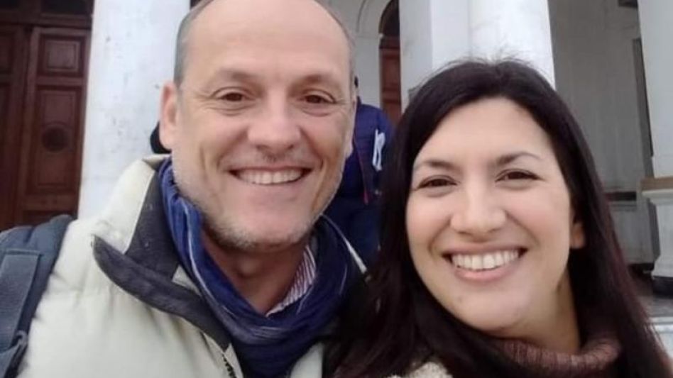 Leopoldo Marchisio y Agustina Bauché, candidatos a concejales en primer y segundo término en la lista que lidera el actual intendente Hernán Bertellys en búsqueda de la reelección.