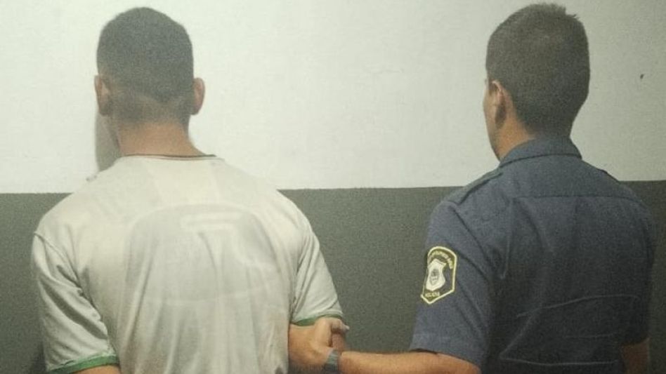 El acusado sigue estando en la comisaría primera local.  EPDS AZUL/PBA/ARCHIVO